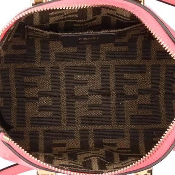 FENDI Shoulder Bag Cross Body 8BS067 leather 2WAY By The Way Mini used - Picture 9 of 10